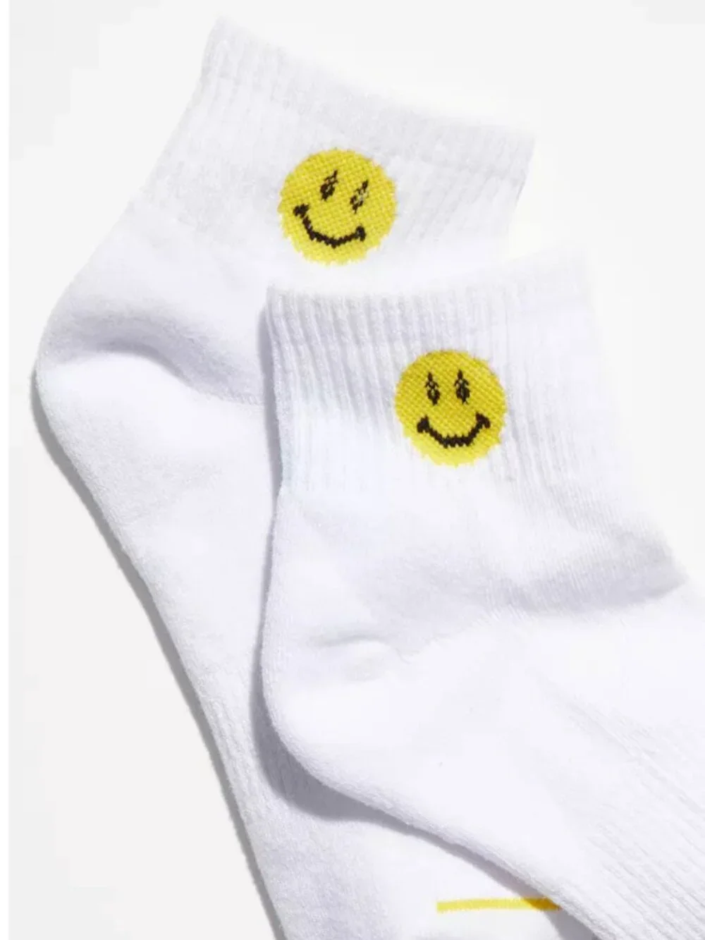 NWT Free People Movement Smiling Buti Ankle Socks in White